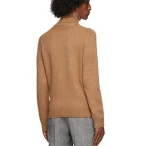 Men's Camel Wool Turtleneck Sweater (M/L)